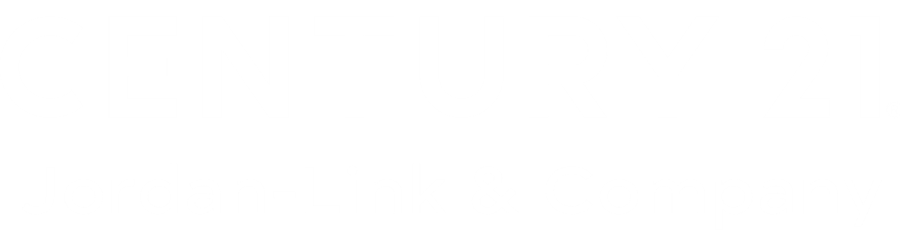 Century 21 Jordan Link & Co. White Logo